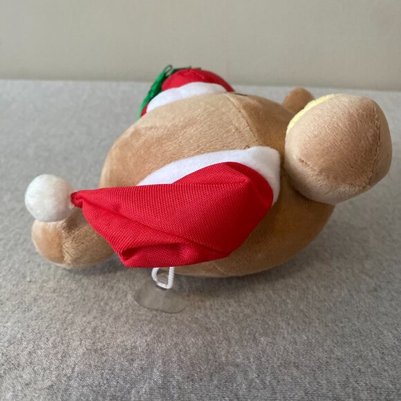 NWOT Rilakkuma Holiday Christmas Plush Toy with Hanging Suction Cup 9" - Picture 8 of 8
